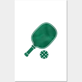 Pickleball Green Posters and Art